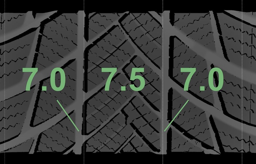 Mercedes Mercedes S Class W223 18-inch Bridgestone Winter tires Original