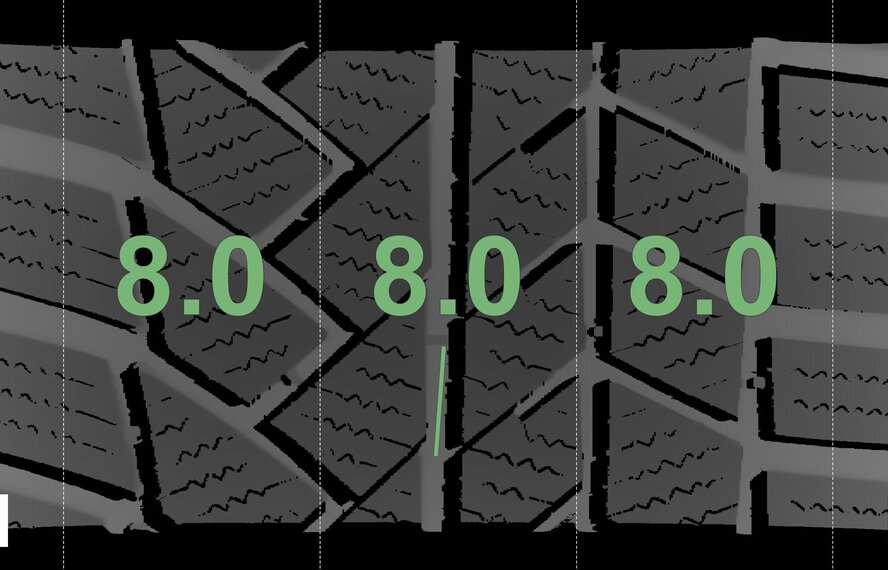 Audi Audi Q8 4M 19 inch Continental Winter tires Original