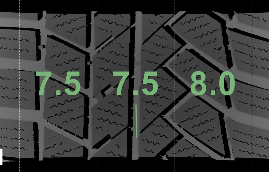 Audi Audi Q8 4M 19 inch Continental Winter tires Original