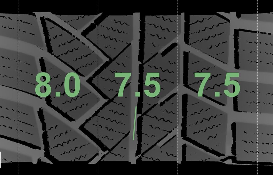 Audi Audi Q8 4M 19 inch Continental Winter tires Original