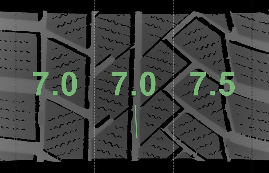 Audi Audi Q8 4M 19 inch Continental Winter tires Original