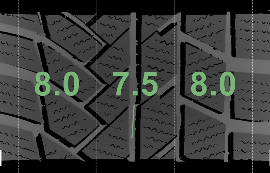 Audi Audi Q8 4M 19 inch Continental Winter tires Original