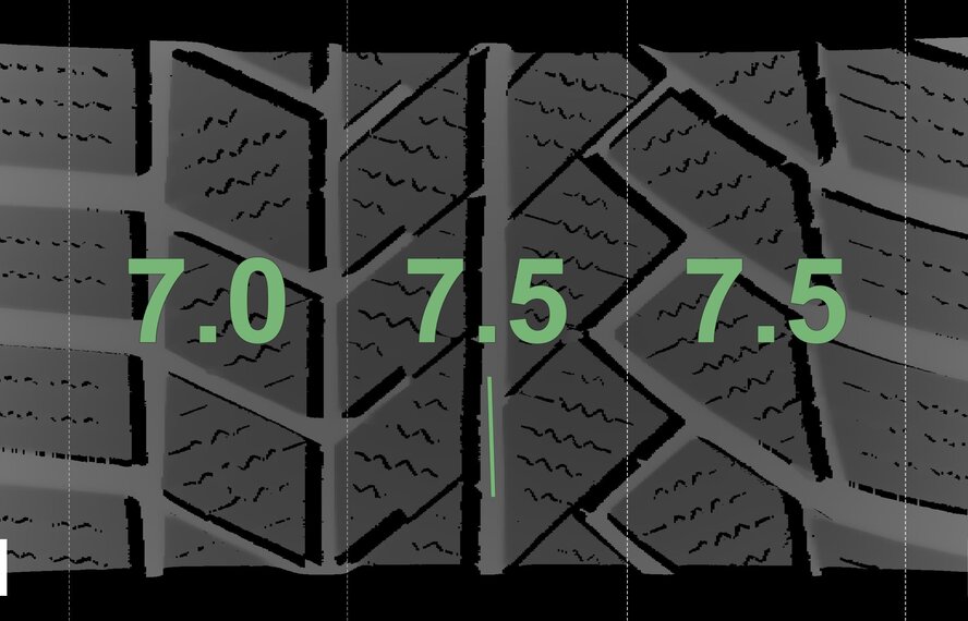 Audi Audi Q8 4M 19 inch Continental Winter tires Original