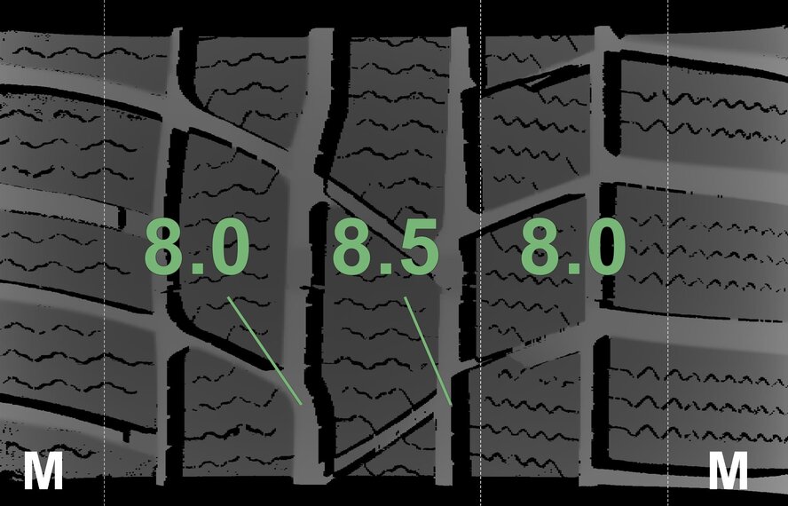 Mercedes Mercedes A B CLA Class W176 W117 W246 17 inch Continental Winter tires Original