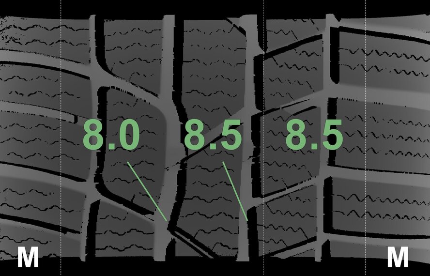 Mercedes Mercedes A B CLA Class W176 W117 W246 17 inch Continental Winter tires Original