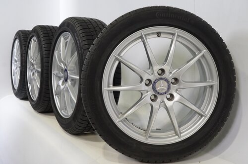 Mercedes Mercedes A B CLA Class W176 W117 W246 17 inch rims Continental Winter tires Original