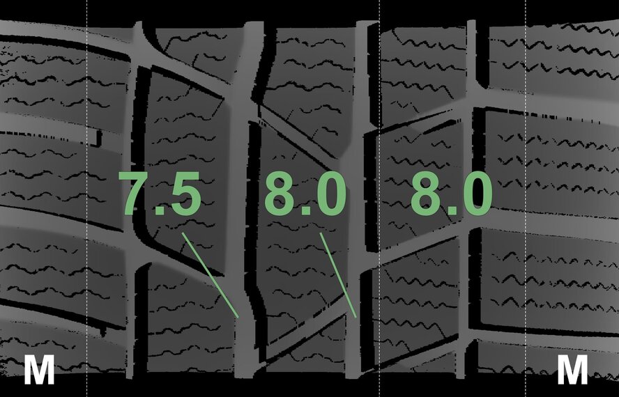 Mercedes Mercedes A B CLA Class W176 W117 W246 17 inch Continental Winter tires Original