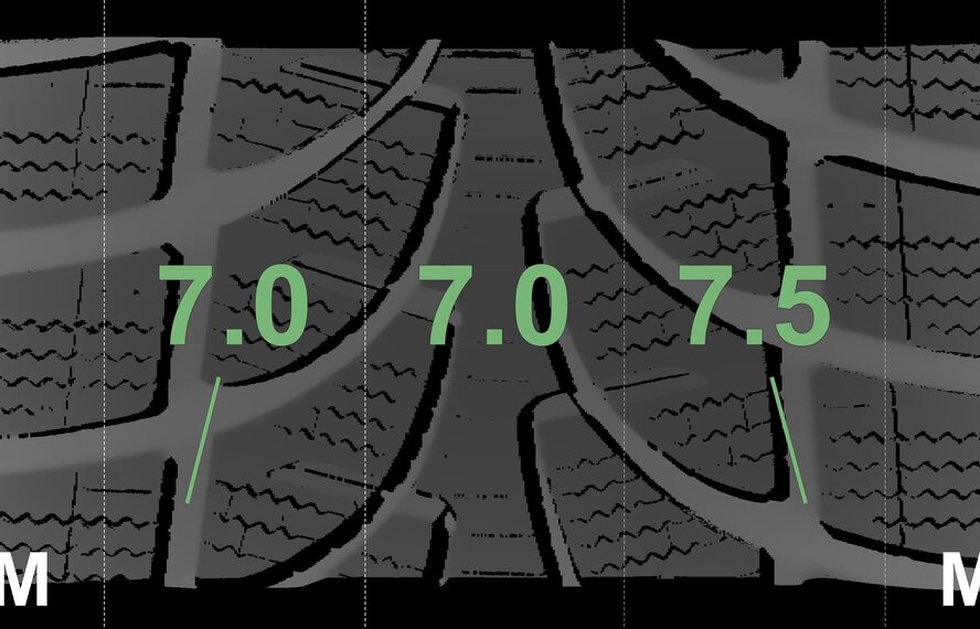 Mercedes Mercedes GLC X253 GLC Coupe C253 18 inch Bridgestone Winter tires Original