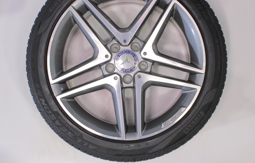 Mercedes Mercedes A B CLA Class W176 W117 W246 18 inch rims Pirelli All-Season (4 seasons) Original NEW