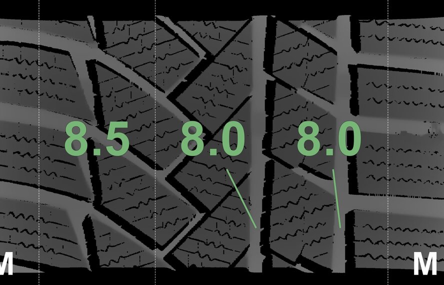 Mercedes Mercedes C Class W205 S205 C205 17 inch Continental Winter tires Original