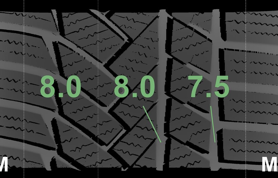 Mercedes Mercedes C Class W205 S205 C205 17 inch Continental Winter tires Original