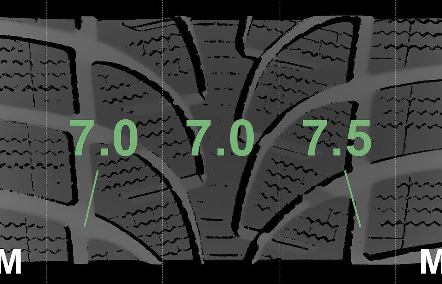 Mercedes Mercedes GLC X253 GLC Coupe C253 18 inch Bridgestone Winter tires Original