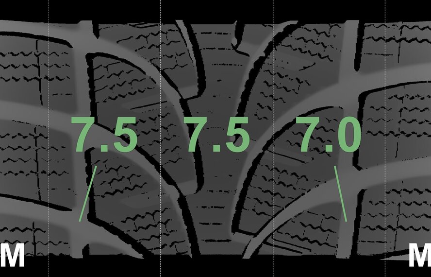 Mercedes Mercedes GLC X253 GLC Coupe C253 18 inch Bridgestone Winter tires Original