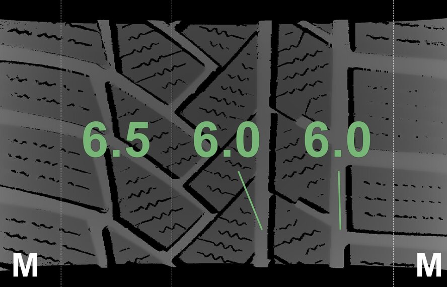 Audi Audi Q5 80A 17 inch Continental Winter tires Original