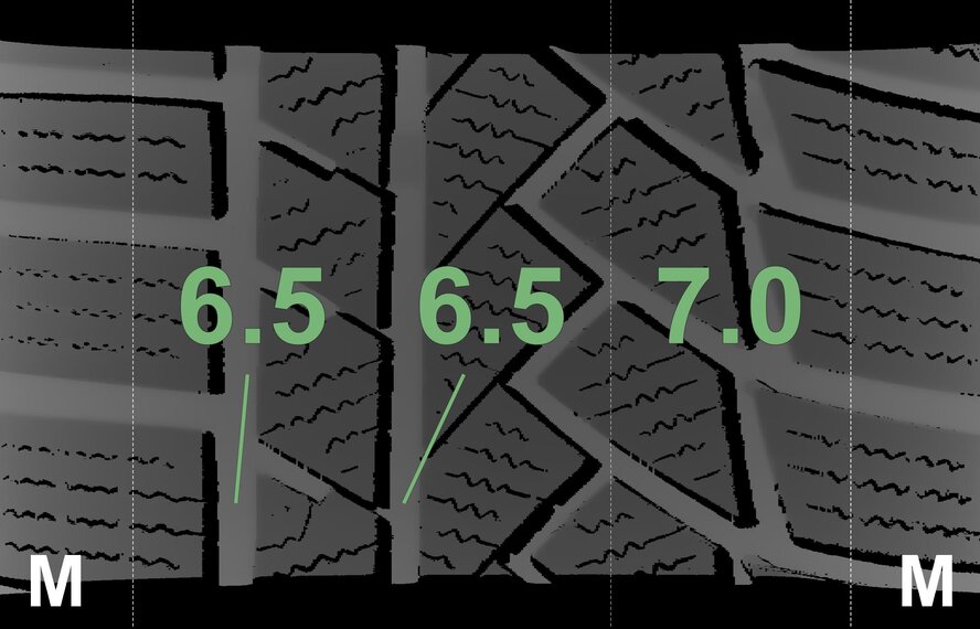 Audi Audi Q5 80A 17 inch Continental Winter tires Original