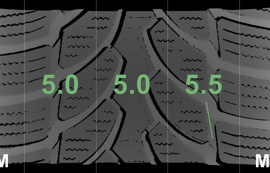 Audi Audi A3 8V 16 inch Bridgestone Winter tires Original