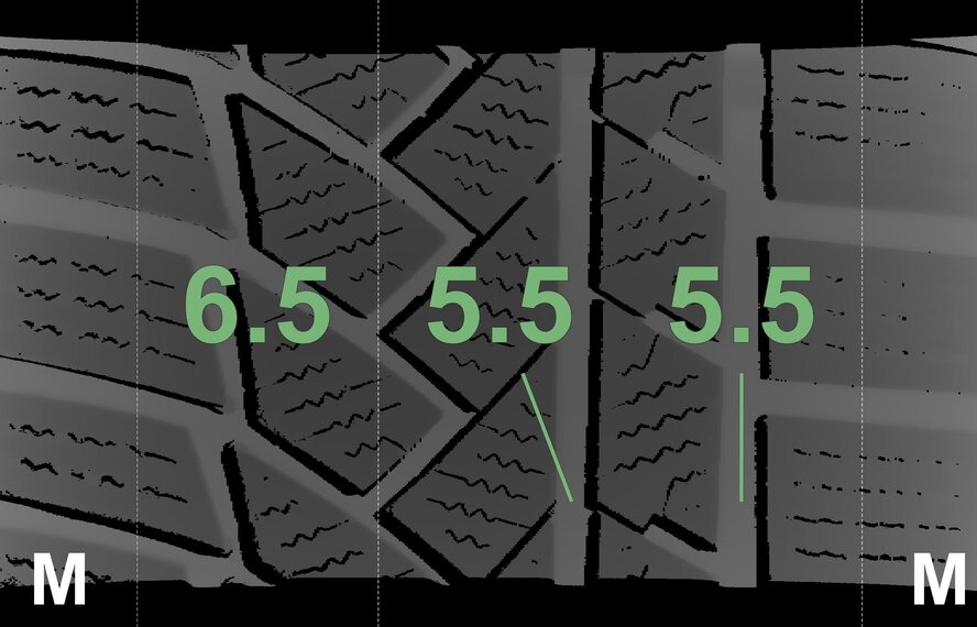 Audi Audi Q5 80A 17 inch Continental Winter tires Original