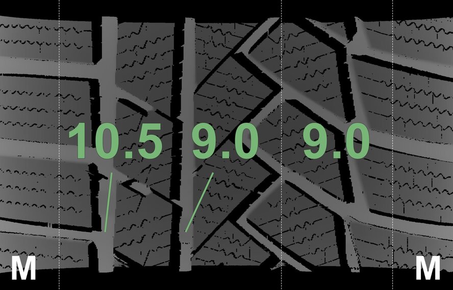 Audi Audi Q5 80A 17 inch Continental Winter tires Original