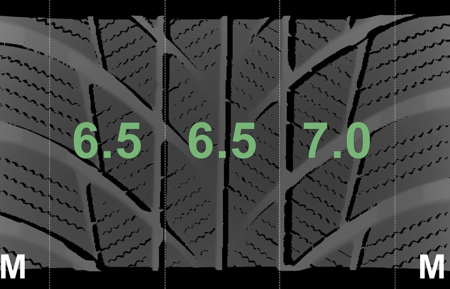 Mini Mini Countryman F60 530 17 inch Bridgestone Winter tires Original