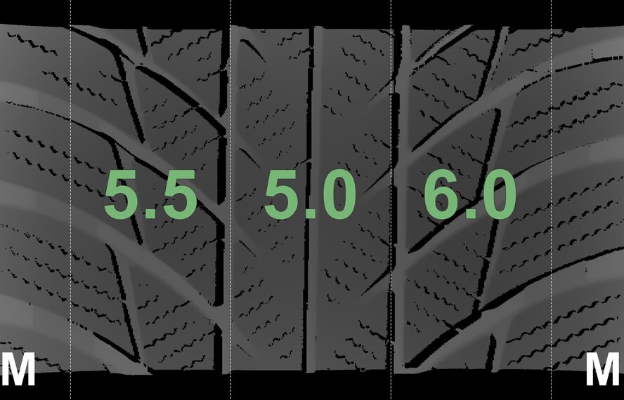 Mini Mini Countryman F60 530 17 inch Bridgestone Winter tires Original