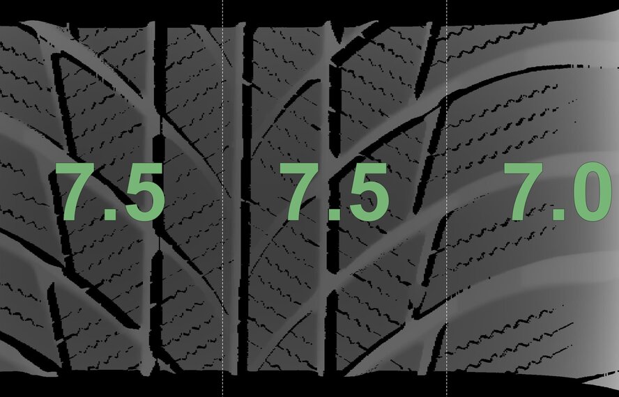 Mini Mini Countryman F60 530 17 inch Bridgestone Winter tires Original