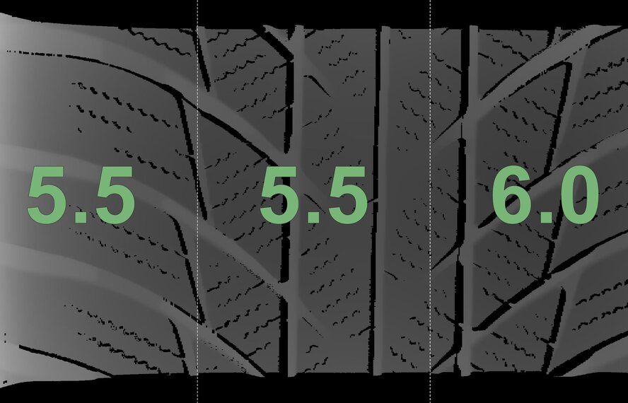 Mini Mini Countryman F60 530 17 inch Bridgestone Winter tires Original