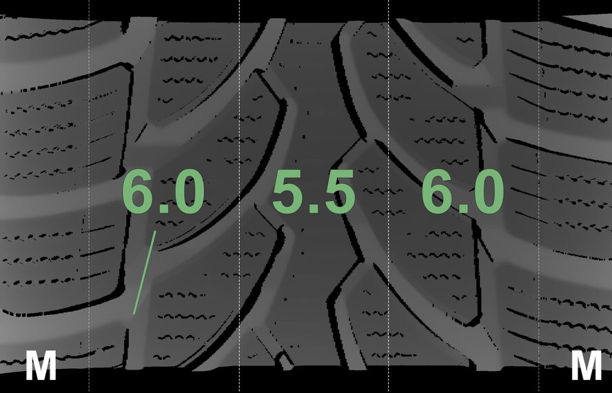 Audi Audi A3 8V 16 inch Bridgestone Winter tires Original