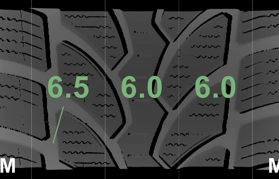 Mercedes Mercedes C-Class W205 S205 C205 17 inch Bridgestone Winter tires Original