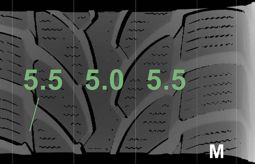 Audi Audi A3 8V 16 inch Bridgestone Winter tires Original