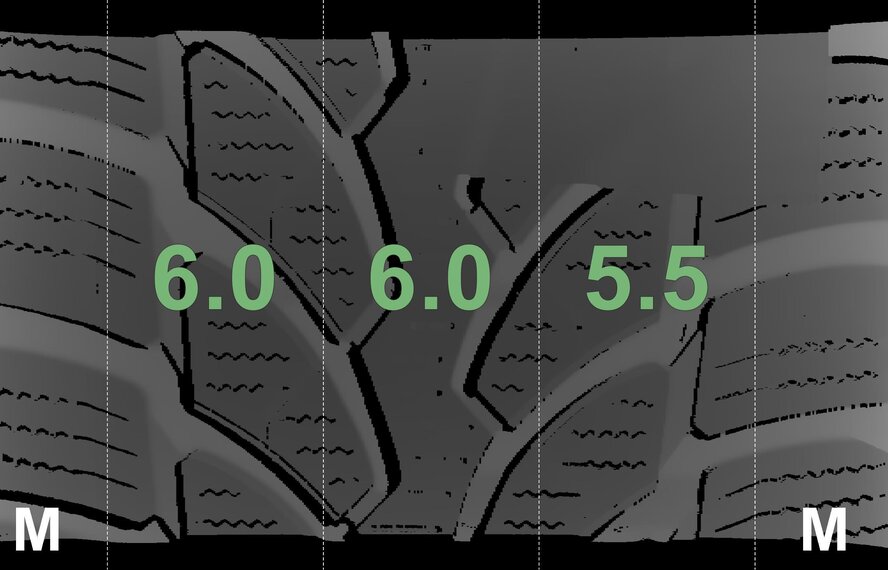 Audi Audi A3 8V 16 inch Bridgestone Winter tires Original