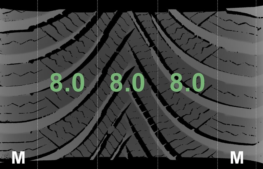 Audi Audi Q2 SQ2 81A 16-inch Michelin Winter tires Original