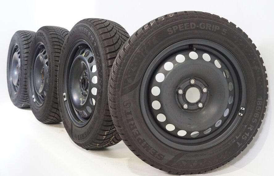 Volkswagen VW Polo 2G 15 inch wheels Semperit Winter Tires Original