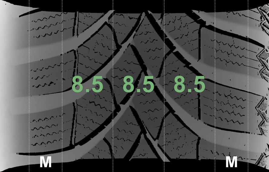 Volkswagen VW Polo 2G 15 inch wheels Semperit Winter Tires Original