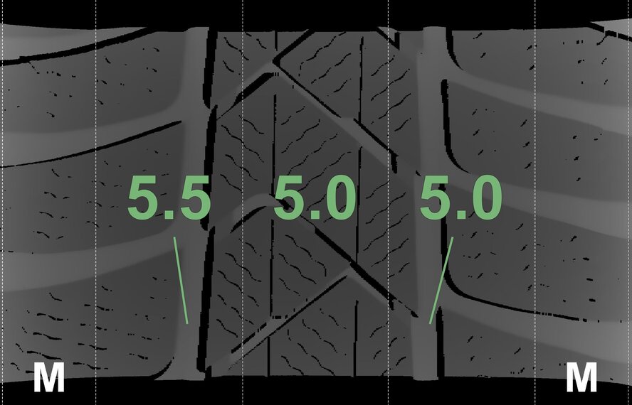 Volkswagen Volkswagen Golf 5 6 7 8 Belmont 17 inch Pirelli Winter tires Original