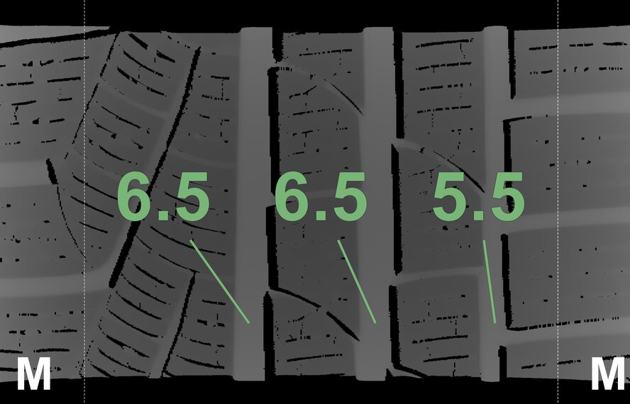 BMW BMW 3 series F30 F31 415 18 inch Pirelli Winter tires Original