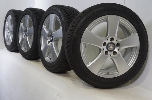 Mercedes Mercedes C-Class W205 S205 C205 17 inch rims Continental Winter tires Original