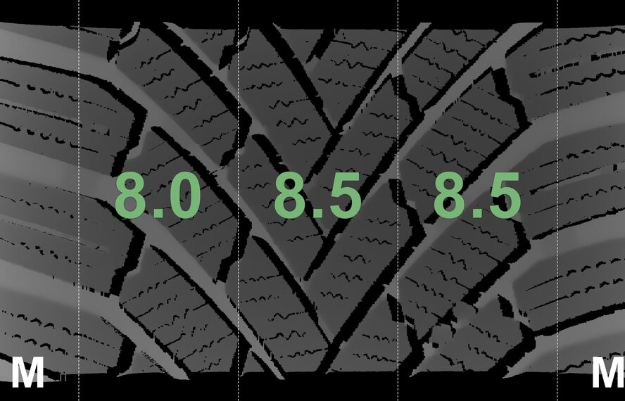 Mercedes Mercedes C Class W205 S205 C205 17 inch Continental Winter tires Original