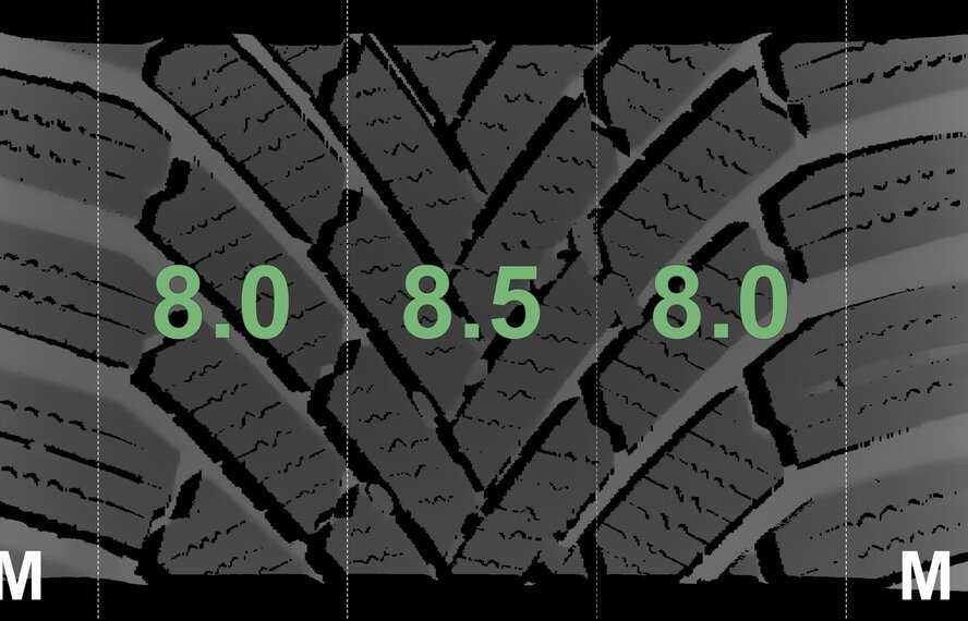 Mercedes Mercedes C Class W205 S205 C205 17 inch Continental Winter tires Original