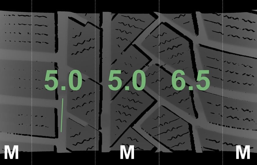 Audi Audi Q5 SQ5 80A 17 inch Continental Winter tires Original