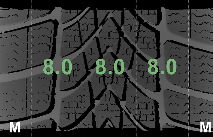 Mini Mini Cooper / S / One / Convertible F55 F56 F57 JCW501 17 inch Dunlop Runflat Winter tires Original