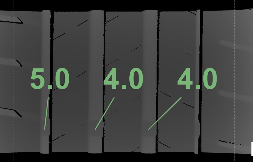 Audi Audi A6 A7 4K C8 18 inch Bridgestone Summer Tires Original