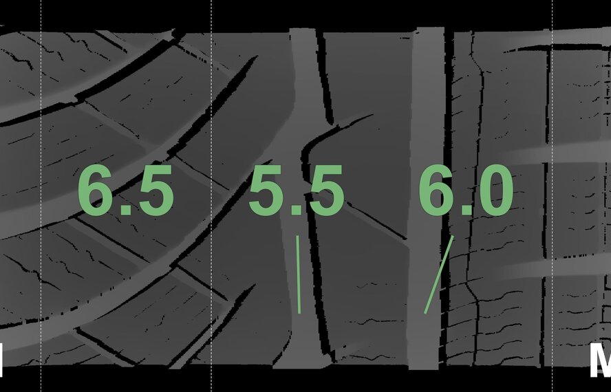 BMW BMW 5 series G30 G31 8 series G14 G15 G16 619 18 inch Michelin Runflat Winter tires Original