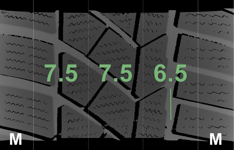 BMW BMW 2 series F45 F46 Active Gran Tourer 478 17 inch Continental Winter tires Original