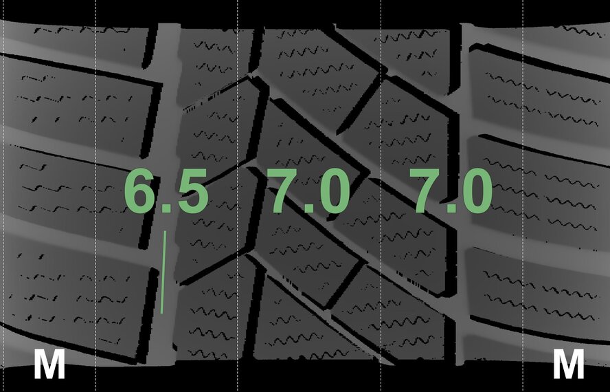 BMW BMW 2 series F45 F46 Active Gran Tourer 478 17 inch Continental Winter tires Original