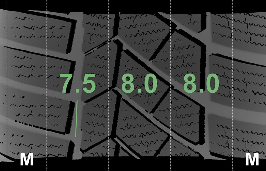 BMW BMW 2 series F45 F46 Active Gran Tourer 478 17 inch Continental Winter tires Original