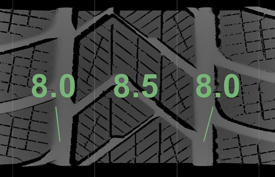 Audi Audi Q5 SQ5 80A 21 inch Pirelli Winter tires Original