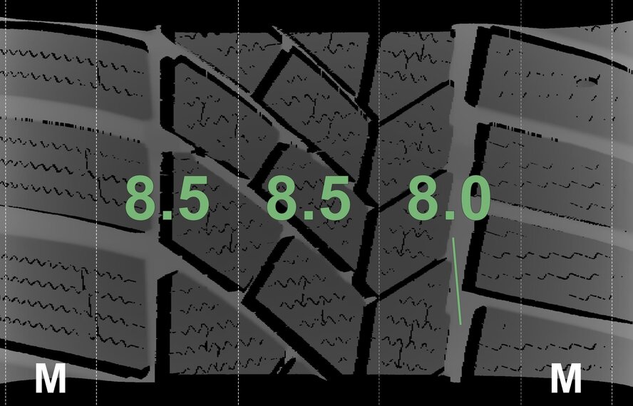 Mini Mini Cooper / S / One / Cabrio F55 F56 F57 494 16 inch Continental Runflat Winter tires Original