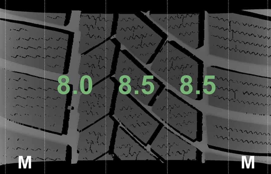 Mini Mini Cooper / S / One / Cabrio F55 F56 F57 494 16 inch Continental Runflat Winter tires Original