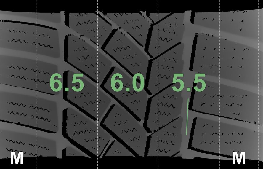 Mini Mini Cooper / S / One / Cabrio F55 F56 F57 494 16 inch Continental Runflat Winter tires Original