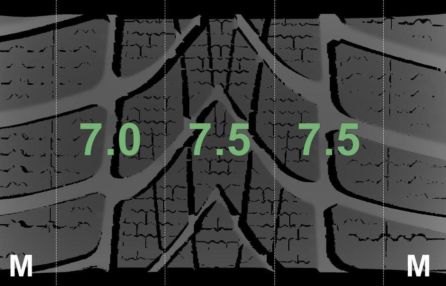 Mini Mini Cooper / S / One / Convertible F55 F56 F57 499 17 inch Dunlop Runflat Winter tires Original